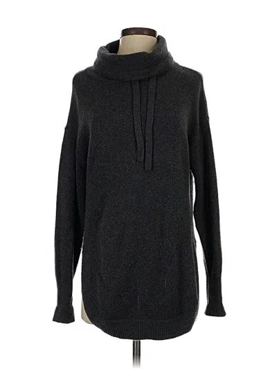 Pre-owned Ann Taylor Loft Outlet Turtleneck Sweater In Black