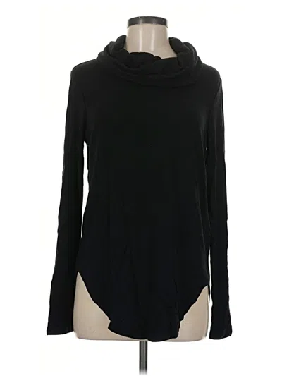 Pre-owned Ann Taylor Loft Outlet Turtleneck Sweater In Black