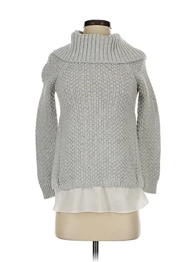 Pre-owned Ann Taylor Loft Outlet Turtleneck Sweater In Black