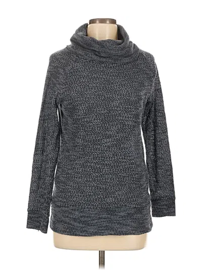 Pre-owned Ann Taylor Loft Outlet Turtleneck Sweater In Gray
