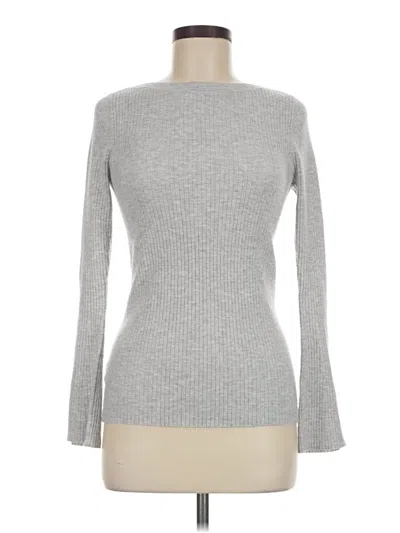 Pre-owned Ann Taylor Loft Outlet Turtleneck Sweater In Gray