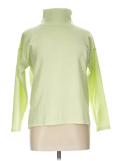 Pre-owned Ann Taylor Loft Outlet Turtleneck Sweater In Green