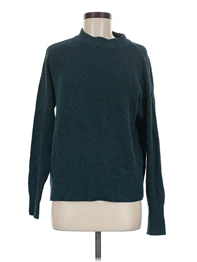 Pre-owned Ann Taylor Loft Outlet Turtleneck Sweater In Teal