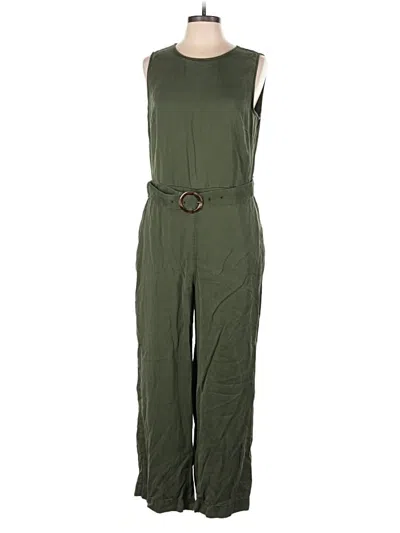 Pre-owned Ann Taylor Loft Overalls In Green