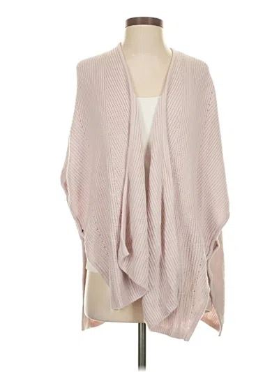 Pre-owned Ann Taylor Loft Poncho In Pink