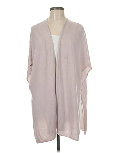 Pre-owned Ann Taylor Loft Poncho In Pink