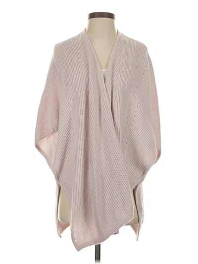 Pre-owned Ann Taylor Loft Poncho In Pink