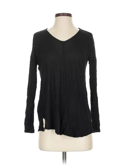 Pre-owned Ann Taylor Loft Pullover Sweater In Black