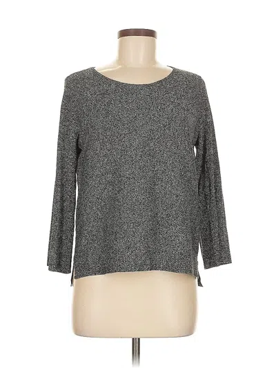 Pre-owned Ann Taylor Loft Pullover Sweater In Black