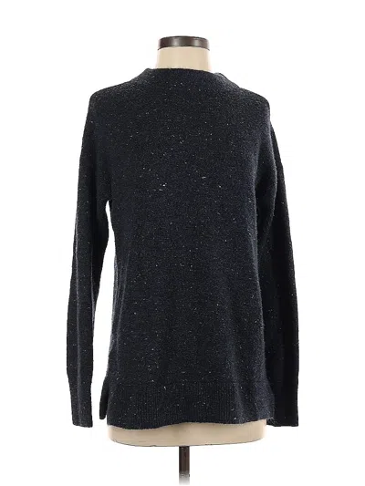 Pre-owned Ann Taylor Loft Pullover Sweater In Black