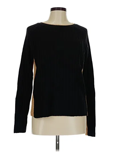 Pre-owned Ann Taylor Loft Pullover Sweater In Black