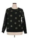 Ann Taylor Loft Pullover Sweater In Black