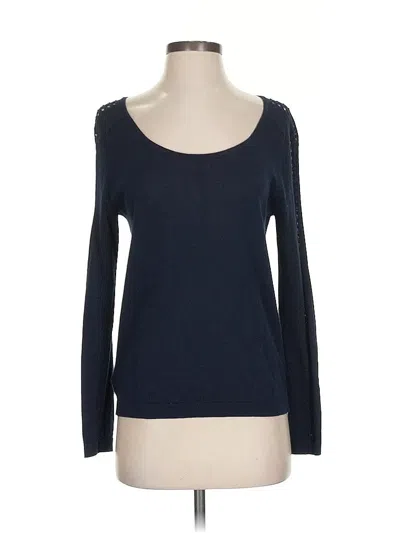 Pre-owned Ann Taylor Loft Pullover Sweater In Blue