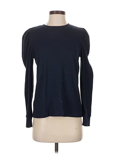 Pre-owned Ann Taylor Loft Pullover Sweater In Blue