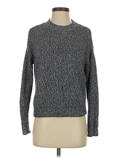 Pre-owned Ann Taylor Loft Pullover Sweater In Blue