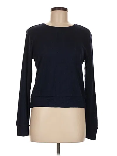 Pre-owned Ann Taylor Loft Pullover Sweater In Blue