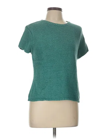 Pre-owned Ann Taylor Loft Pullover Sweater In Blue