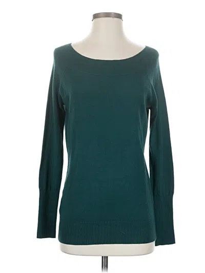 Pre-owned Ann Taylor Loft Pullover Sweater In Blue