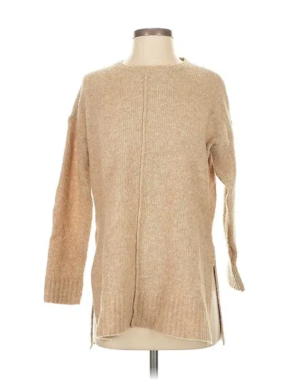 Pre-owned Ann Taylor Loft Pullover Sweater In Brown