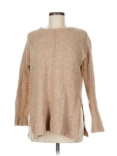 Pre-owned Ann Taylor Loft Pullover Sweater In Brown