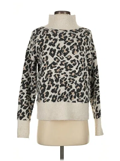 Pre-owned Ann Taylor Loft Pullover Sweater In Brown