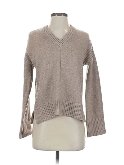 Pre-owned Ann Taylor Loft Pullover Sweater In Brown