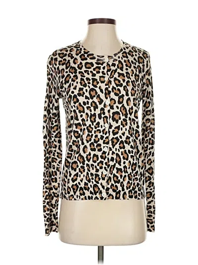 Pre-owned Ann Taylor Loft Pullover Sweater In Brown