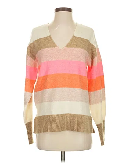Pre-owned Ann Taylor Loft Pullover Sweater In Brown
