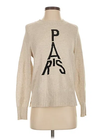 Pre-owned Ann Taylor Loft Pullover Sweater In Brown