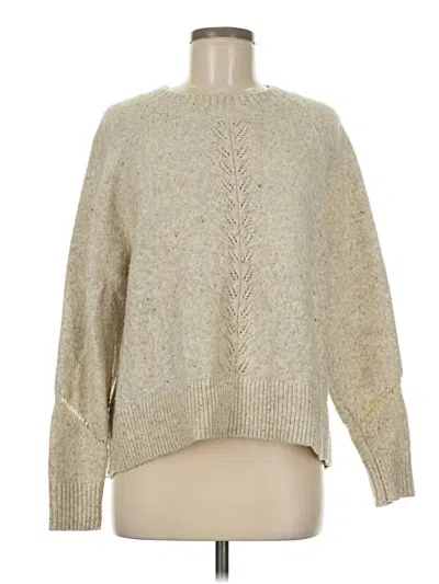 Pre-owned Ann Taylor Loft Pullover Sweater In Brown