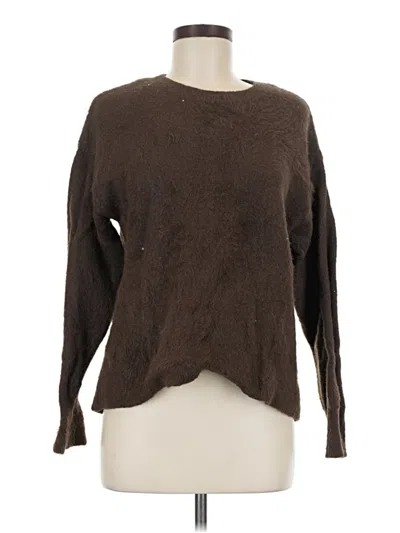 Pre-owned Ann Taylor Loft Pullover Sweater In Brown