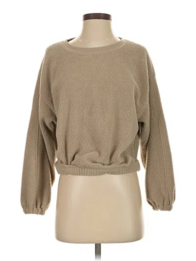 Pre-owned Ann Taylor Loft Pullover Sweater In Brown