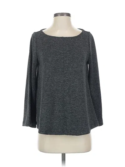 Pre-owned Ann Taylor Loft Pullover Sweater In Gray