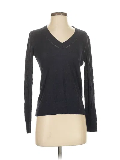 Pre-owned Ann Taylor Loft Pullover Sweater In Gray