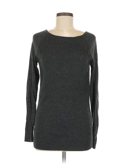 Pre-owned Ann Taylor Loft Pullover Sweater In Gray