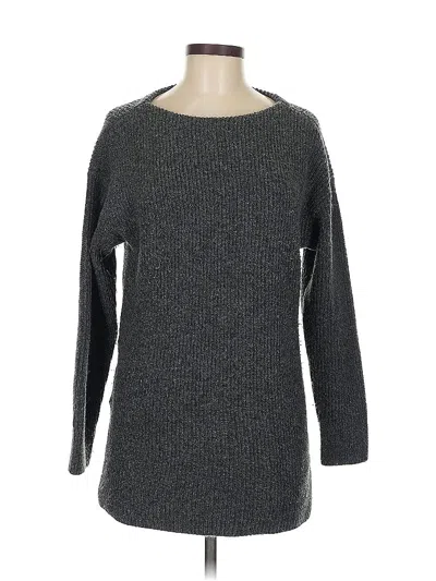Pre-owned Ann Taylor Loft Pullover Sweater In Gray