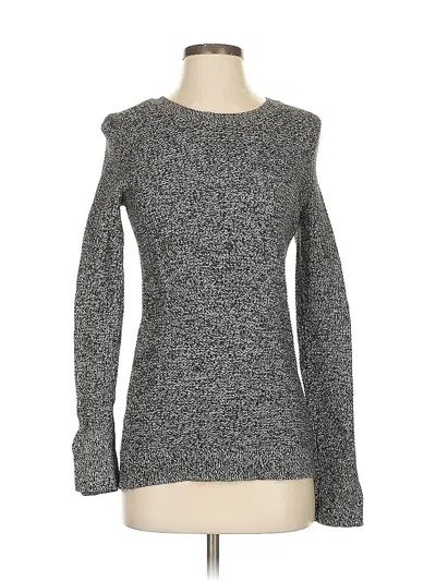 Pre-owned Ann Taylor Loft Pullover Sweater In Gray