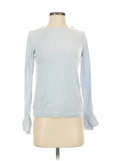 Pre-owned Ann Taylor Loft Pullover Sweater In Gray