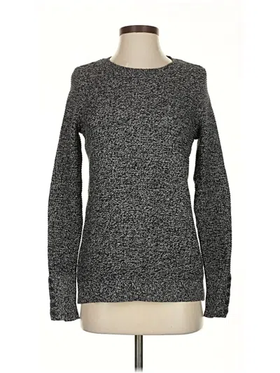 Pre-owned Ann Taylor Loft Pullover Sweater In Gray