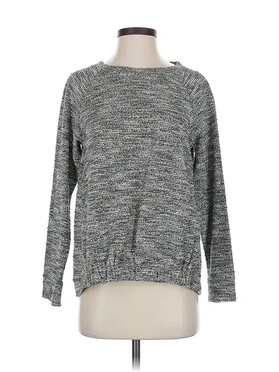 Pre-owned Ann Taylor Loft Pullover Sweater In Gray