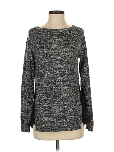 Pre-owned Ann Taylor Loft Pullover Sweater In Gray