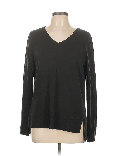 Pre-owned Ann Taylor Loft Pullover Sweater In Gray