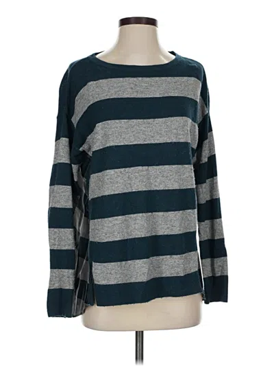 Pre-owned Ann Taylor Loft Pullover Sweater In Gray