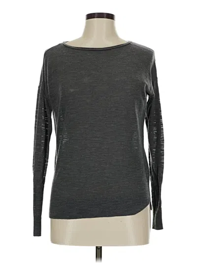 Pre-owned Ann Taylor Loft Pullover Sweater In Gray
