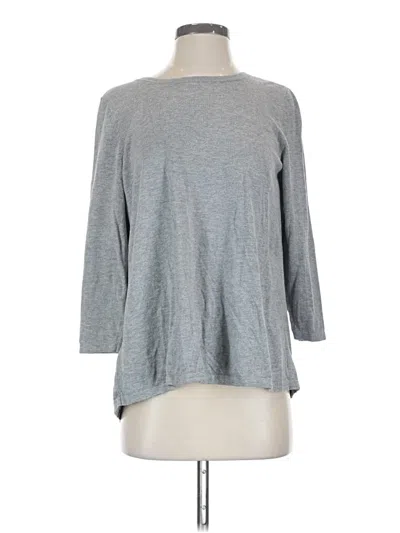 Pre-owned Ann Taylor Loft Pullover Sweater In Gray