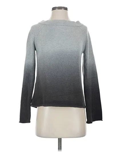 Pre-owned Ann Taylor Loft Pullover Sweater In Gray