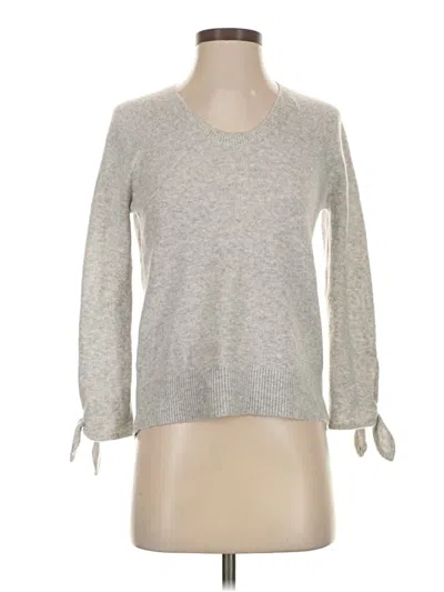 Pre-owned Ann Taylor Loft Pullover Sweater In Gray
