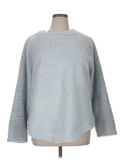 Pre-owned Ann Taylor Loft Pullover Sweater In Gray