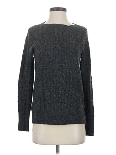 Pre-owned Ann Taylor Loft Pullover Sweater In Gray