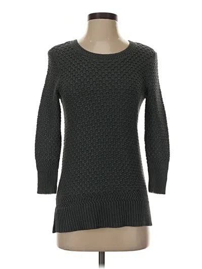 Pre-owned Ann Taylor Loft Pullover Sweater In Gray